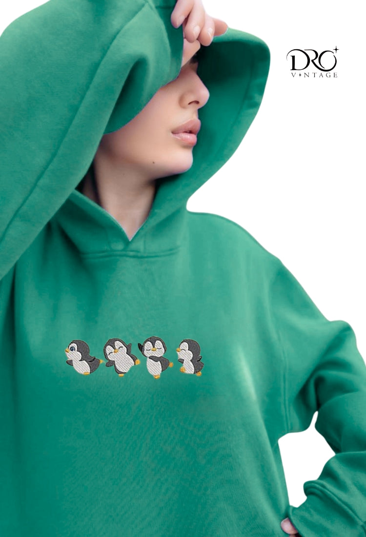 Dro Vintage Penguin Parade Hoodie